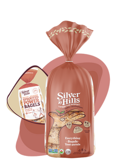 Silver Hills Sprouted Everything Bagels - 14 OZ