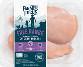 Farmer Focus Boneless Chicken Breasts - 1.13 LB