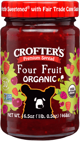 Crofters Four Fruit Spread - 16.5 OZ