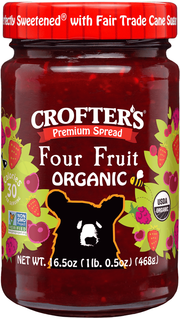 Crofters Four Fruit Spread - 16.5 OZ