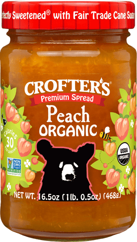 Crofters Peach Spread - 16.5 OZ