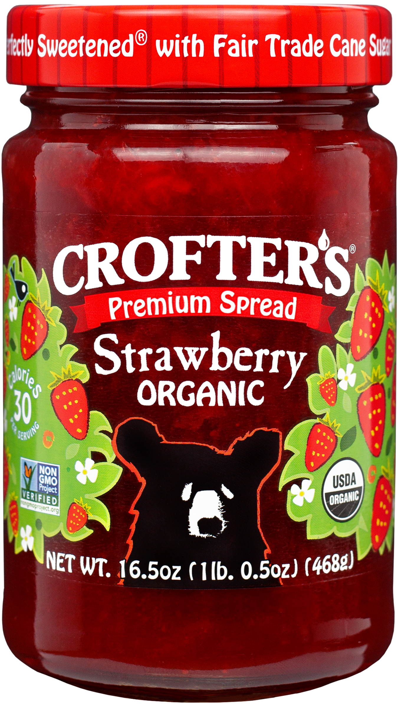 Organic Strawberry Spread - 16.5 OZ