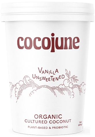Cocojune Unsweetened Vanilla Chamomile Yogurt - 16 FO