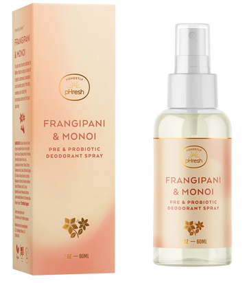 Phresh Frangipani & Monoi Deodorant Spray - 2 OZ