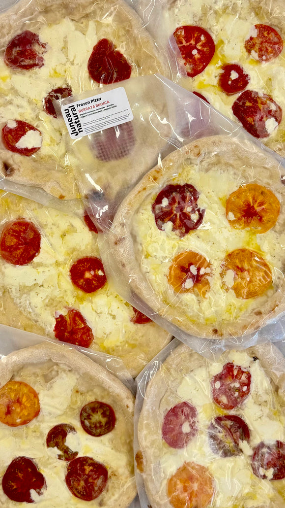 Juneau Natural Burrata Bianca Pizza - FROZEN