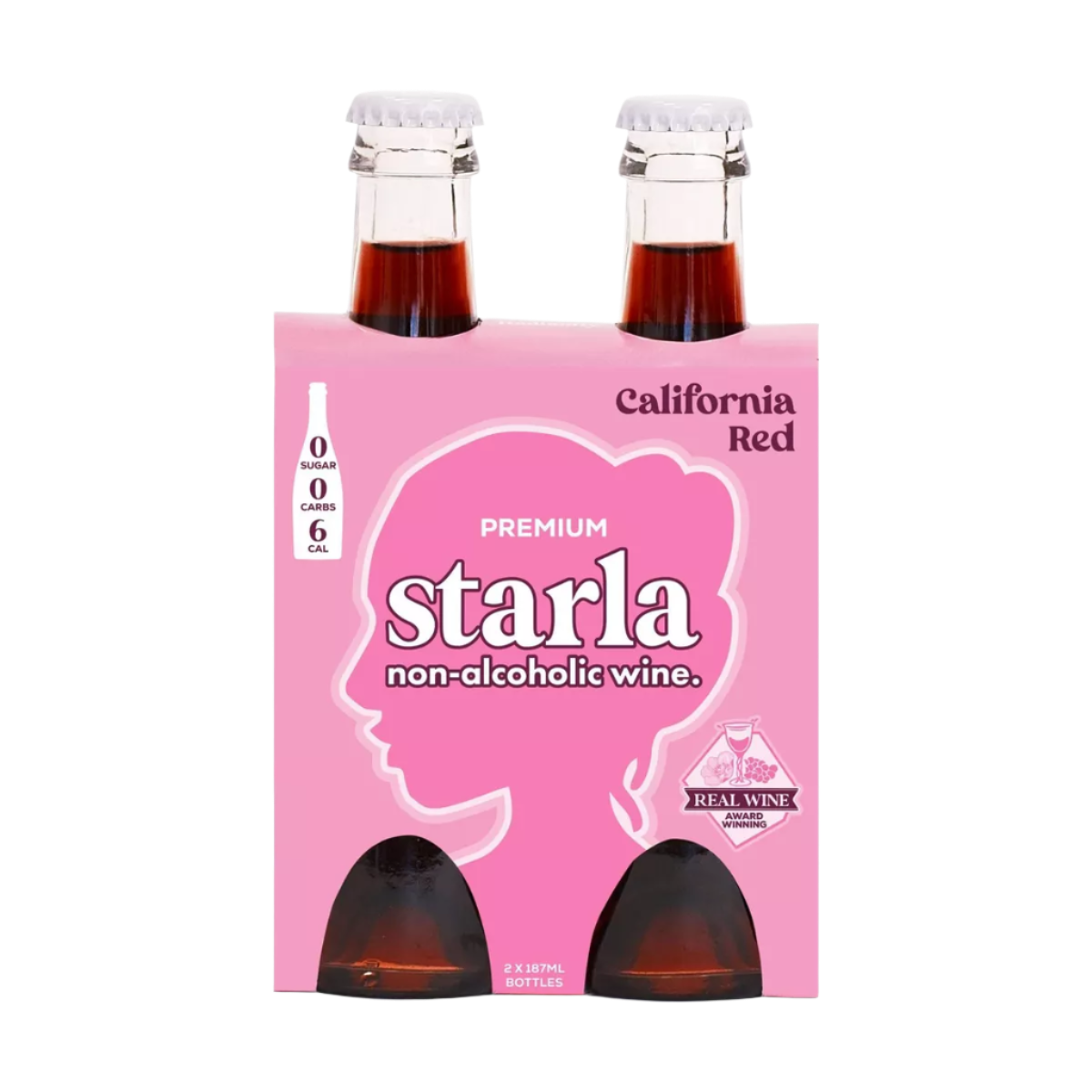 Non-Alcoholic California Red Wine - 2 PK