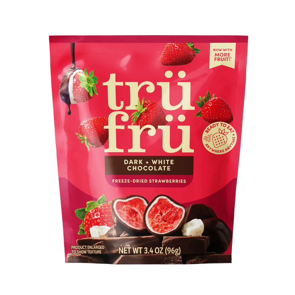 Tru Fru Dark & White Chocolate Freeze-Dried Strawberries