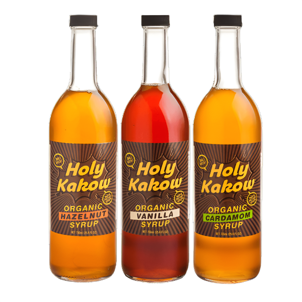 Holy Kakow Organic Vanilla Coffee Syrup - 750 ML