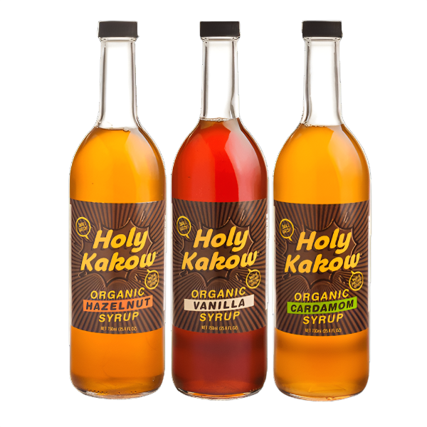 Holy Kakow Organic Caramel Latte Syrup - 750 ML