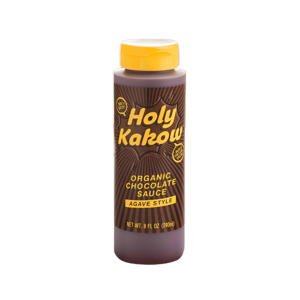 Holy Kakow Organic Agave Chocolate Sauce - 8 OZ