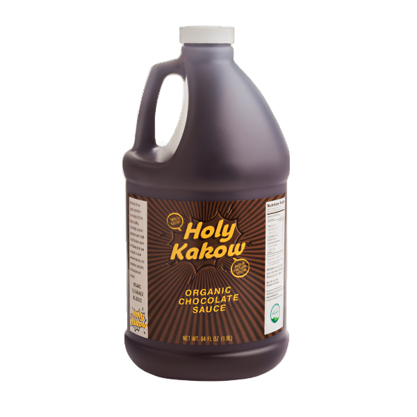 Holy Kakow Organic Chocolate Sauce - 64 OZ