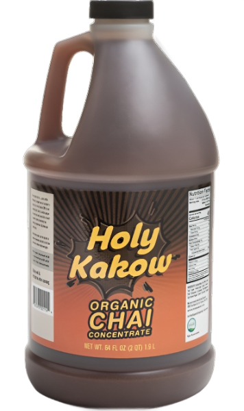 Holy Kakow Organic Chai 1:1 Concentrate - 64 OZ