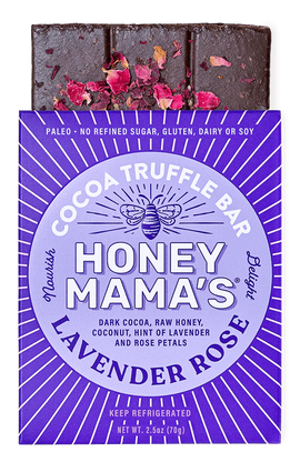 Lavender Rose Cocoa Truffle Bar - 2.5 OZ