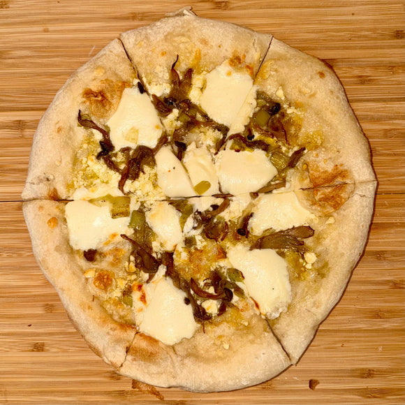 Juneau Natural Porri e Funghi Pizza