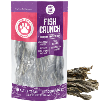 Fish Crunch Dog Treats - 8 OZ