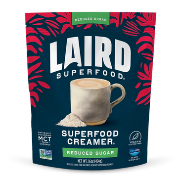 Laird Reduced Sugar Superfood Creamer - 8 OZ