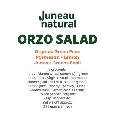 Juneau Natural Orzo Salad