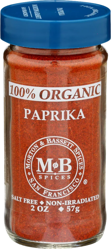 Morton & Bassett Organic Paprika - 2 OZ