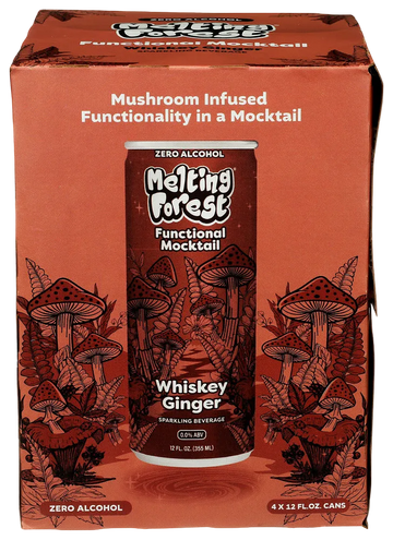 Melting Forest Whiskey Ginger - 4 PK