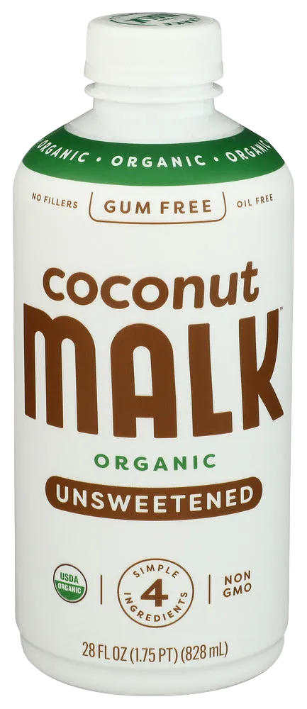 Malk Organic Unsweetened Coconut Milk - 28 FO