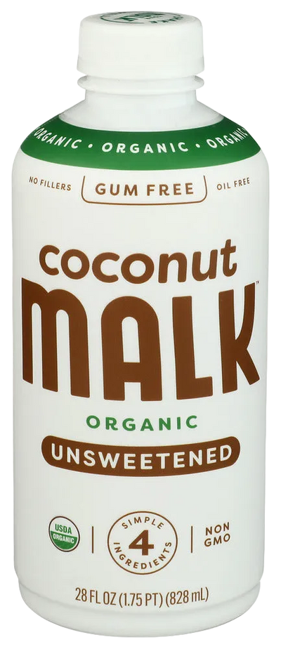 Malk Organic Unsweetened Coconut Milk - 28 FO