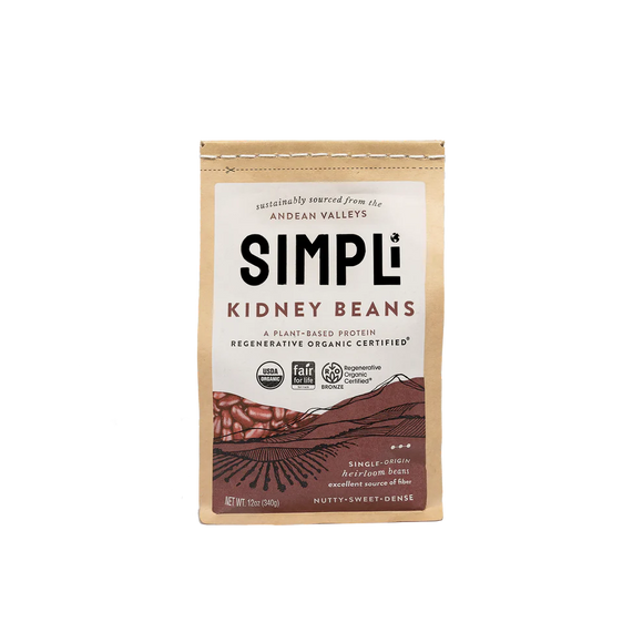 Simpli Organic Kidney Beans - 12 OZ