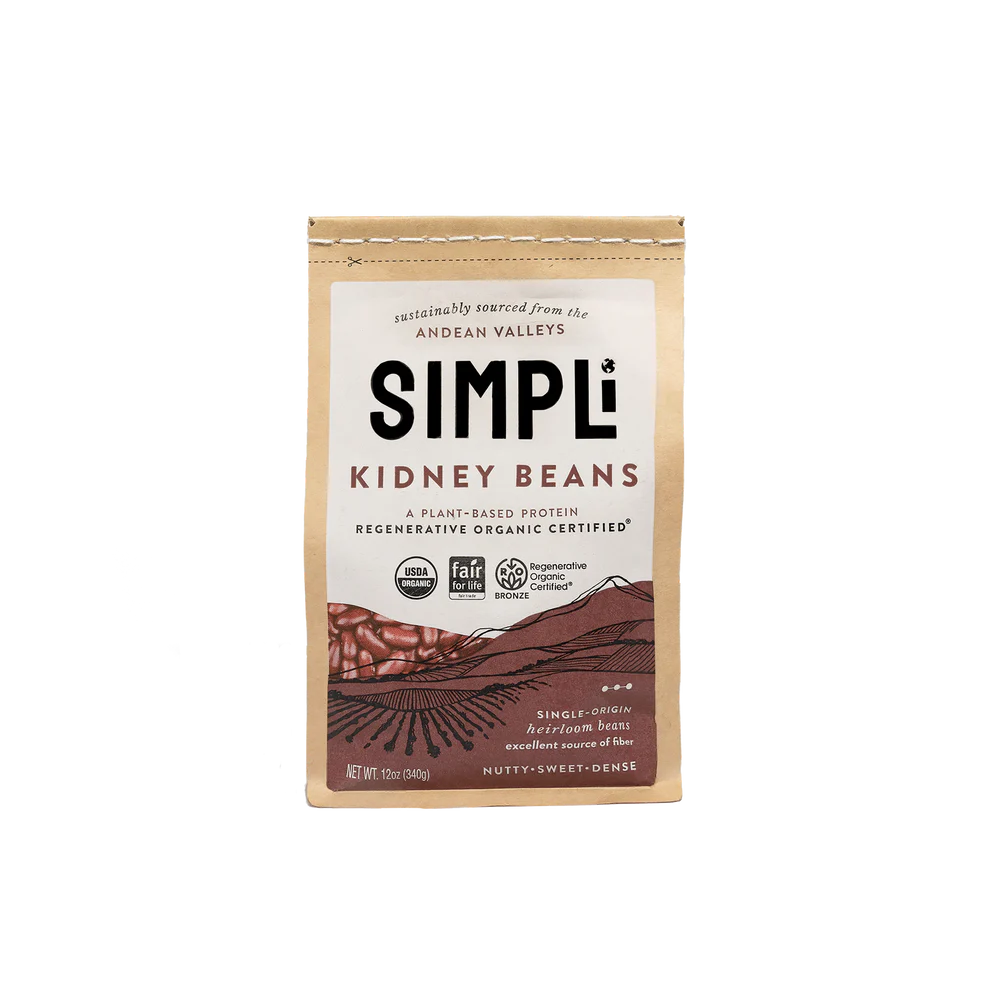 Simpli Organic Kidney Beans - 12 OZ