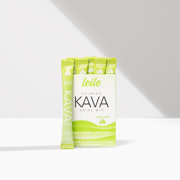 Leilo Lemon Lime Kava Relax Powder - 0.14 OZ