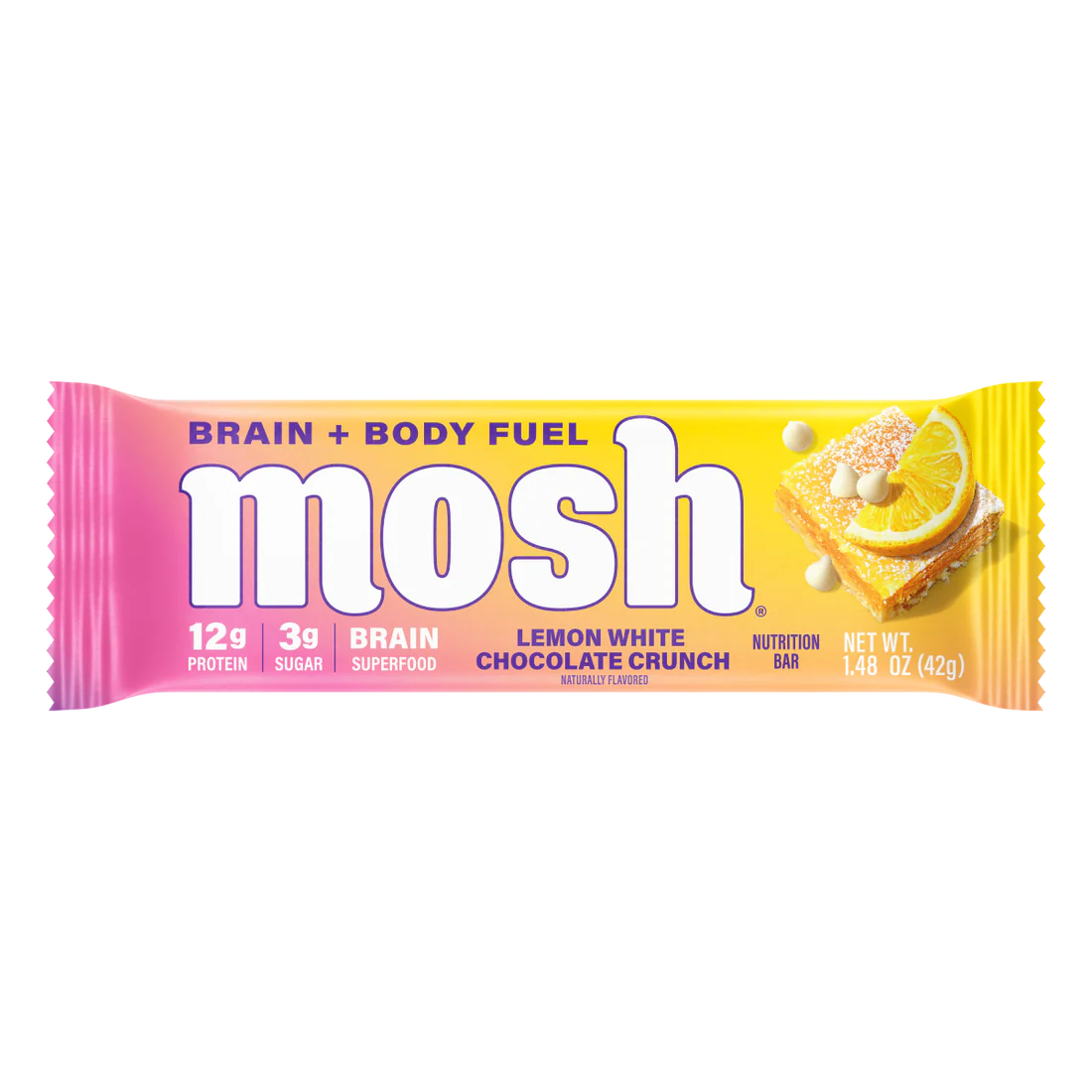 Lemon White Chocolate Crunch Bar - 1.48 OZ