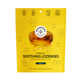 Beekeepers Propolis Soothing Honey Lozenges - 14 PC