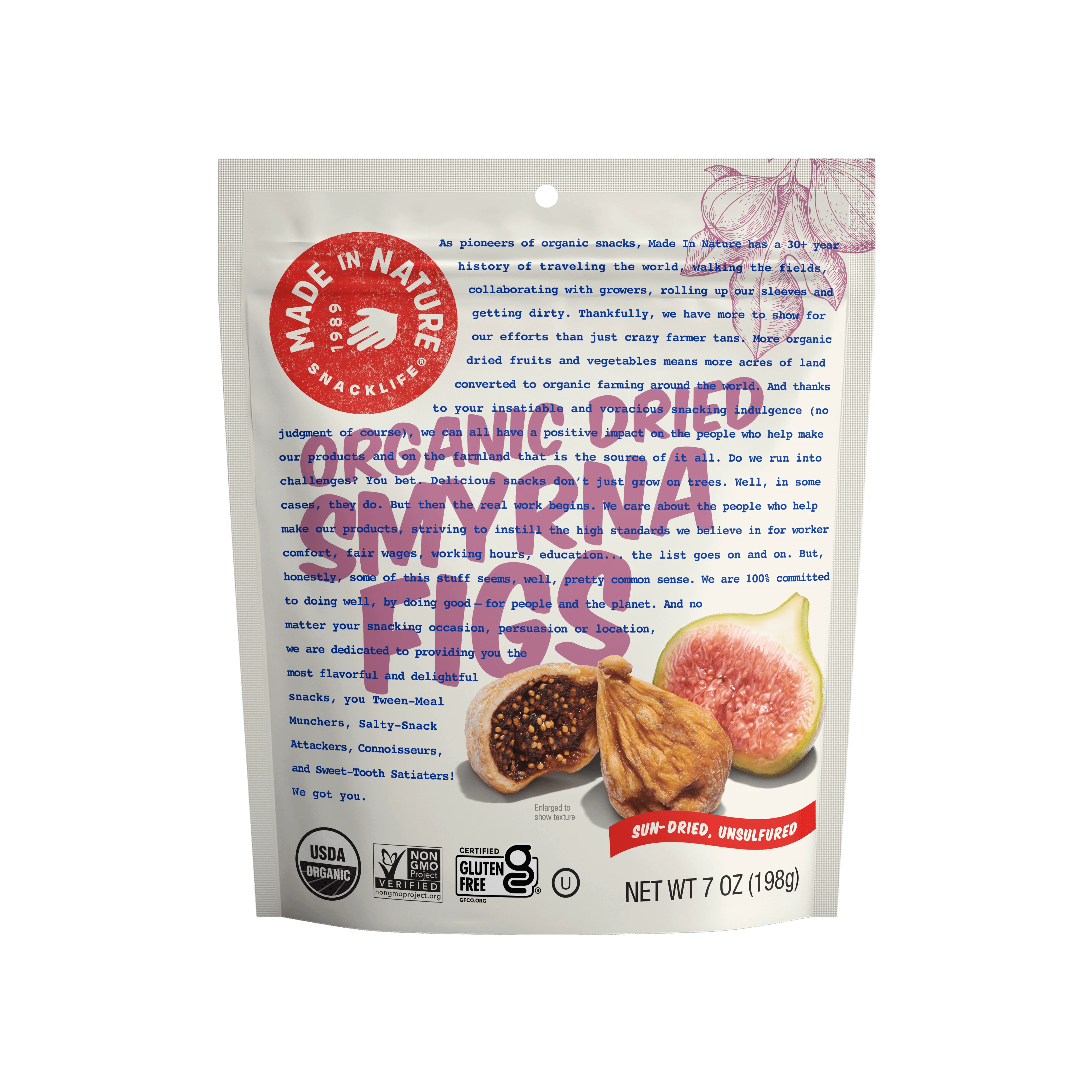 Organic Dried Smyrna Figs