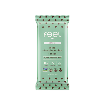 FEEL Mint Chocolate Chip Bar - 2 OZ