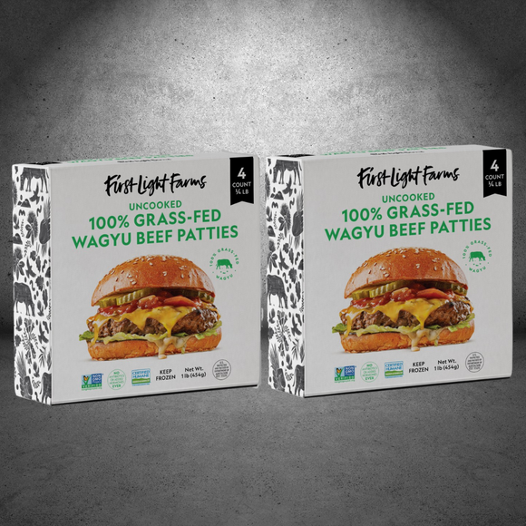 First Light Wagyu Beef Patties - 4 EA