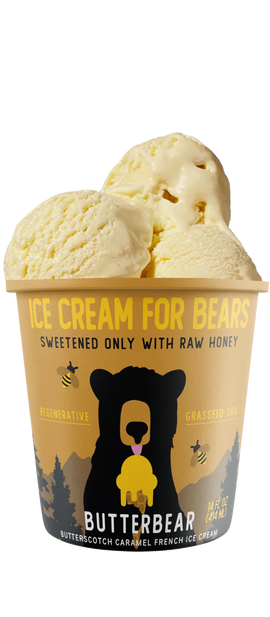 "Butterbear" Butterscotch Caramel Ice Cream - 14 FO