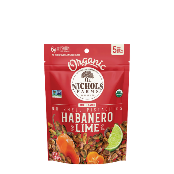 Nichols Farms Habanero Lime Pistachios - 5 OZ