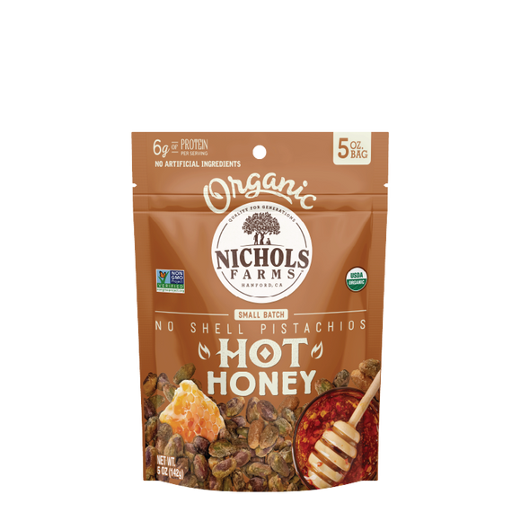 Nichols Farms Hot Honey Pistachios - 5 OZ