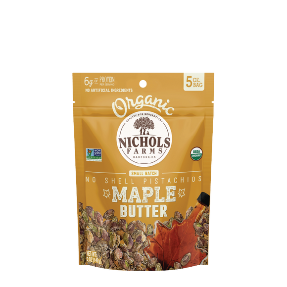 Nichols Farms Maple Butter Pistachios - 5 OZ