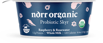 Organic Raspberry & Rosewater Yogurt - 4.4 FO