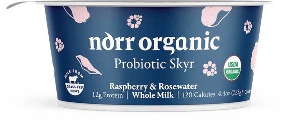Organic Raspberry & Rosewater Yogurt - 4.4 FO