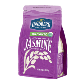 Organic White Jasmine Rice - 4 LB