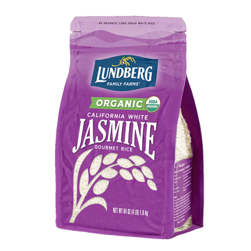 Organic White Jasmine Rice - 4 LB