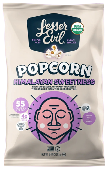 Lesser Evil Himalayan Sweetness Popcorn - 6.4 OZ
