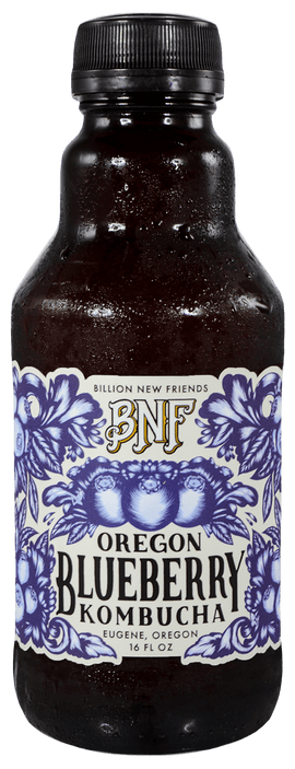 Bnf Oregon Blueberry Kombucha Tea - 16 FO