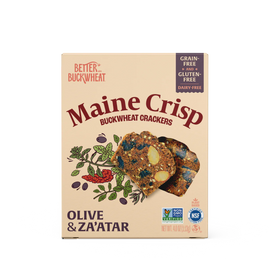 Olive & Za'Atar Buckwheat Crackers - 4 OZ