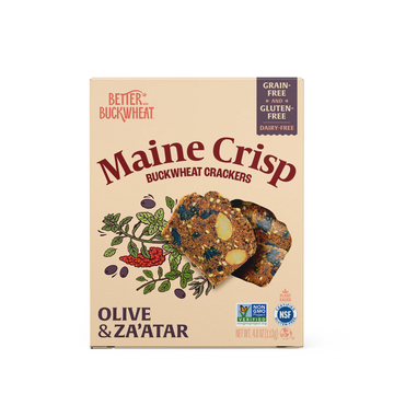 Olive & Za'Atar Buckwheat Crackers - 4 OZ