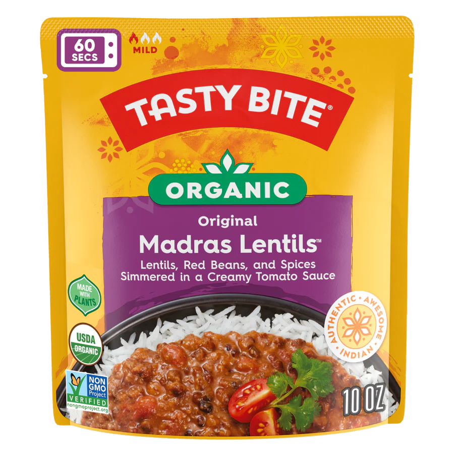 Organic Madras Lentils - 10 OZ