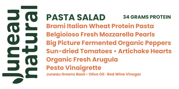 Juneau Natural Sun-dried Tomato Pesto Pasta Salad - 16 OZ Deli Container
