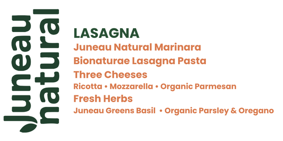 Juneau Natural Lasagna
