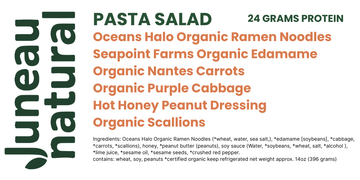 Juneau Natural Pasta Salad #3 - 16 OZ Deli Container