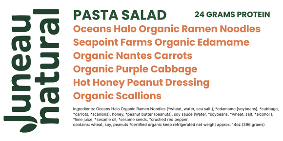 Juneau Natural Pasta Salad #3 - 16 OZ Deli Container